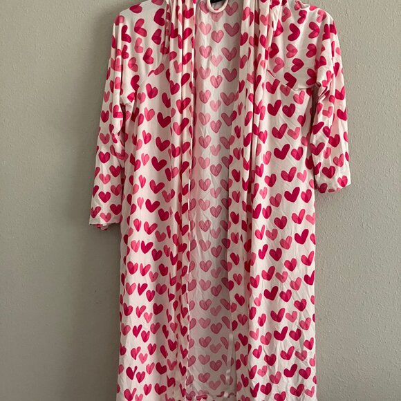 Bumblebella by Jill Martin Dreamy Jersey Spa Robe - Pink (Sz XL) a640441 - Picture 5 of 5